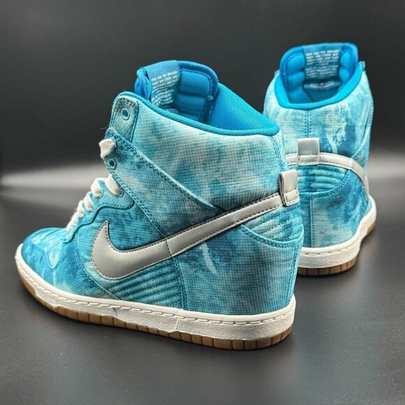 Nike Wmns Dunk Sky Hi Wedge Print - Picture 2 of 11